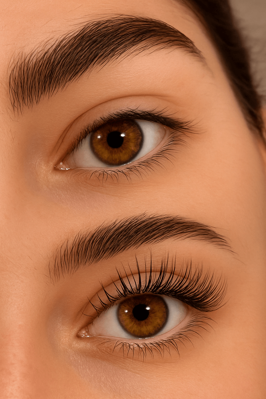 Wimpernlifting-Vorher-Nacher-Stuttgart-Esslingen