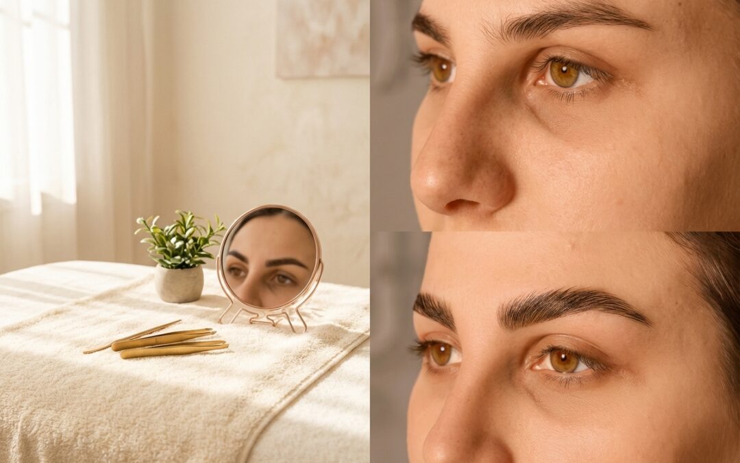 Vorher–Nachher: Natürliches Microblading, das zu dir passt ✨